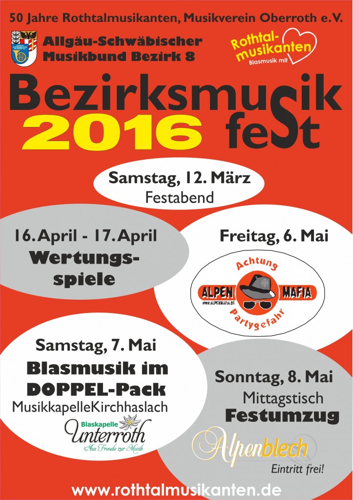 Jubiläum Flyer Vorschau 2015